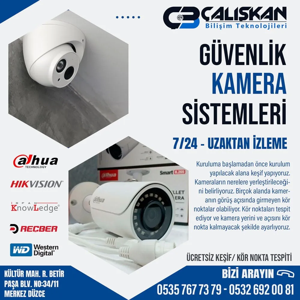Güvenlik Kamera Sistemleri