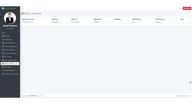 Online İK - Personel Portalı