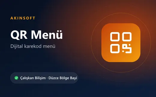 Akınsoft QR Menü