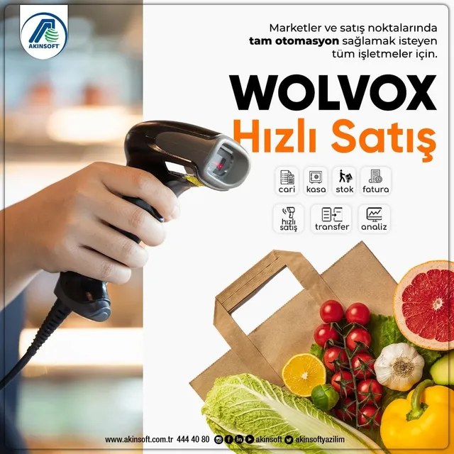 Akınsoft Wolvox Hızlı Satış
