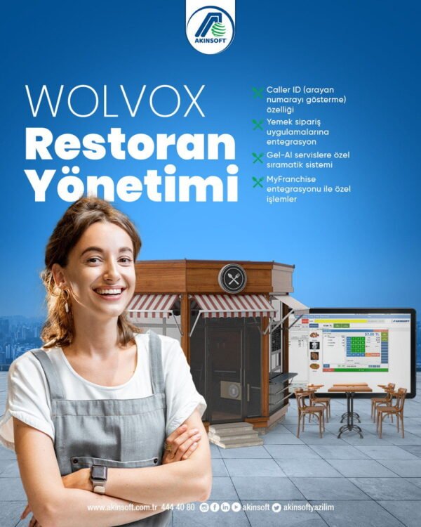 Akınsoft Wolvox Restoran - Restoran Yazılımı