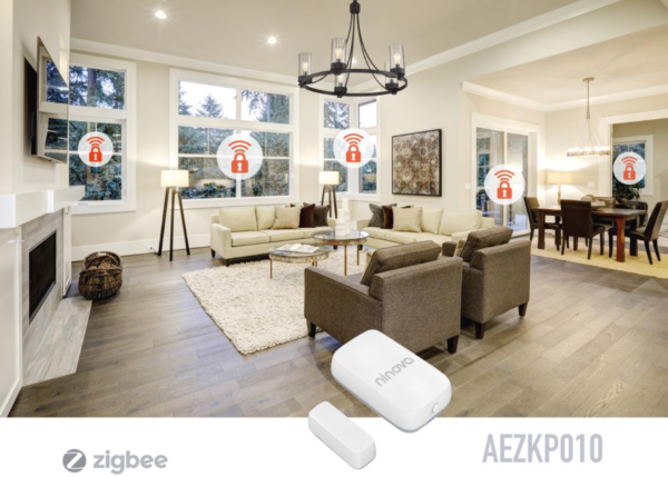 Ninova Zigbee Kapı ve Pencere Sensörü (ZKP-01) - Görsel 2