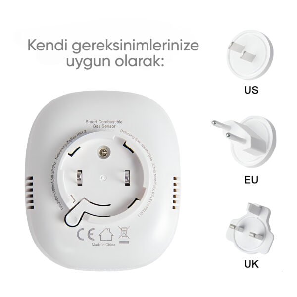 Ninova Zigbee Gaz Sensörü (M423-6 EVER 1.0) - Görsel 3