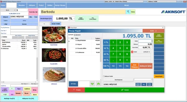 Akınsoft Wolvox Restoran - Restoran Yazılımı - Görsel 2